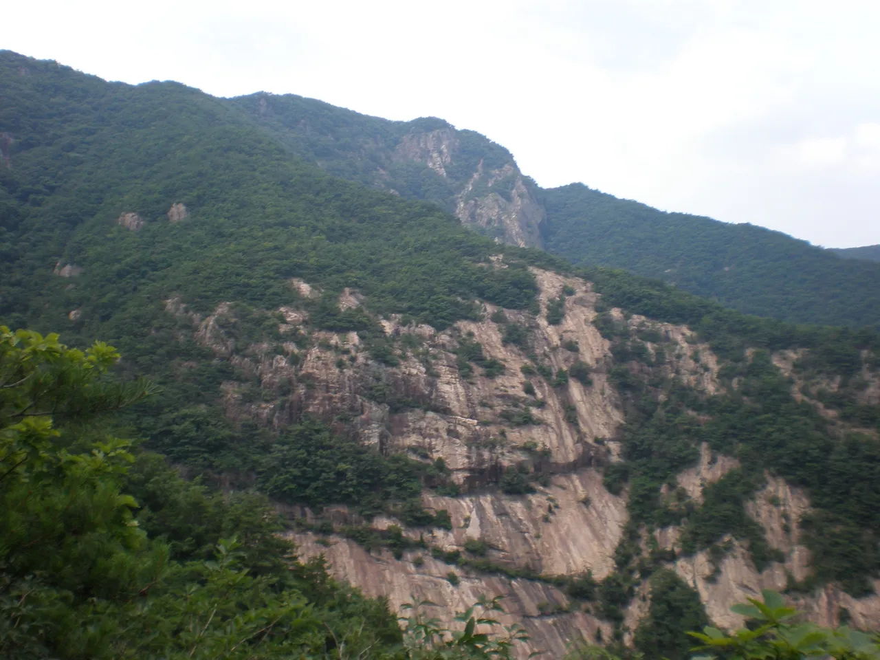 계룡산 수통골 계곡런
