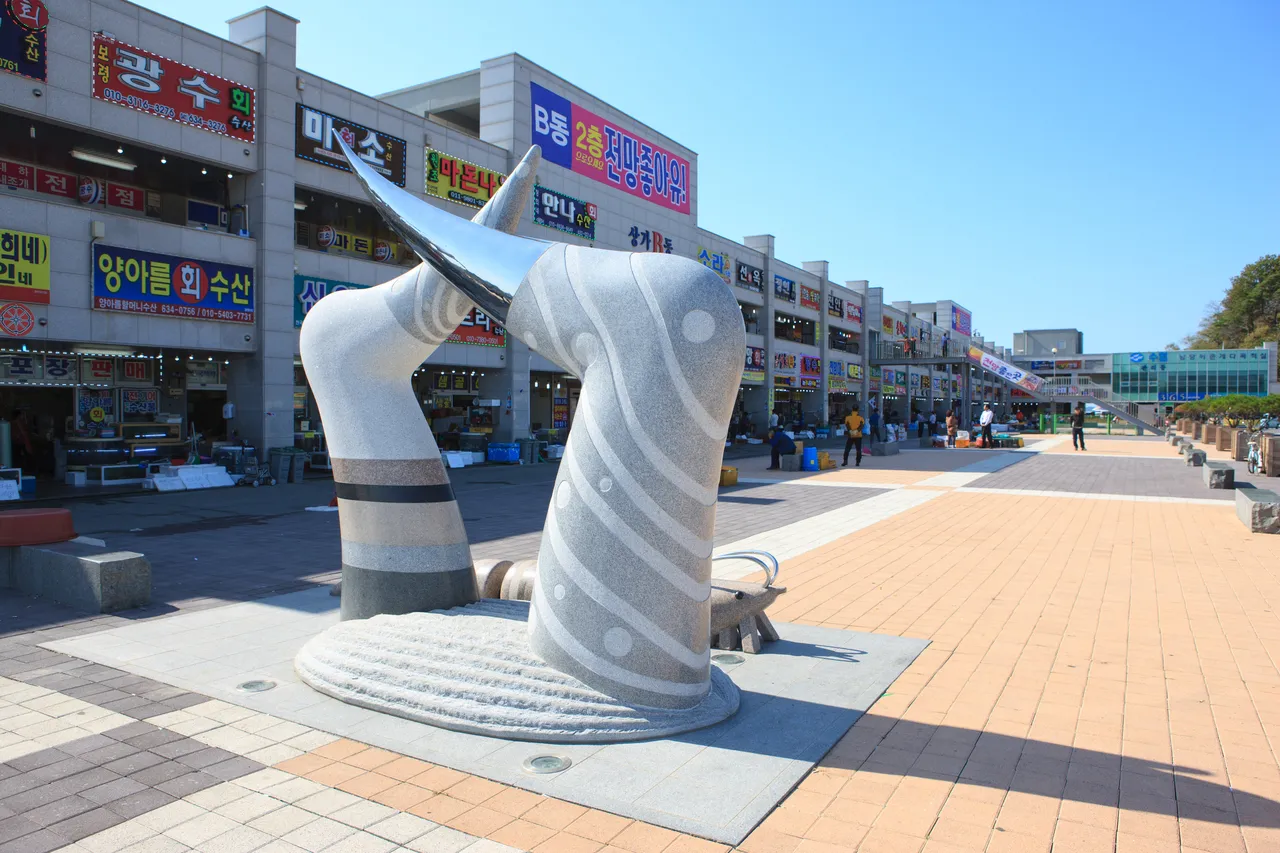 남당항 노을 해안