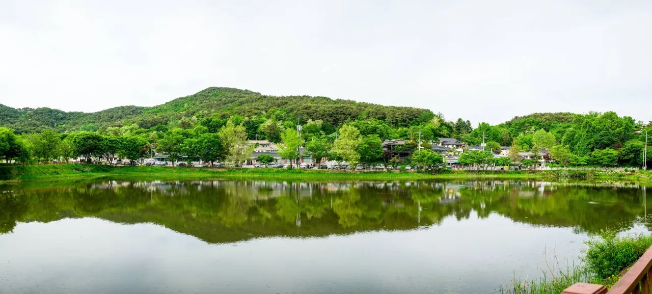 상당산성 옛길 고갯길