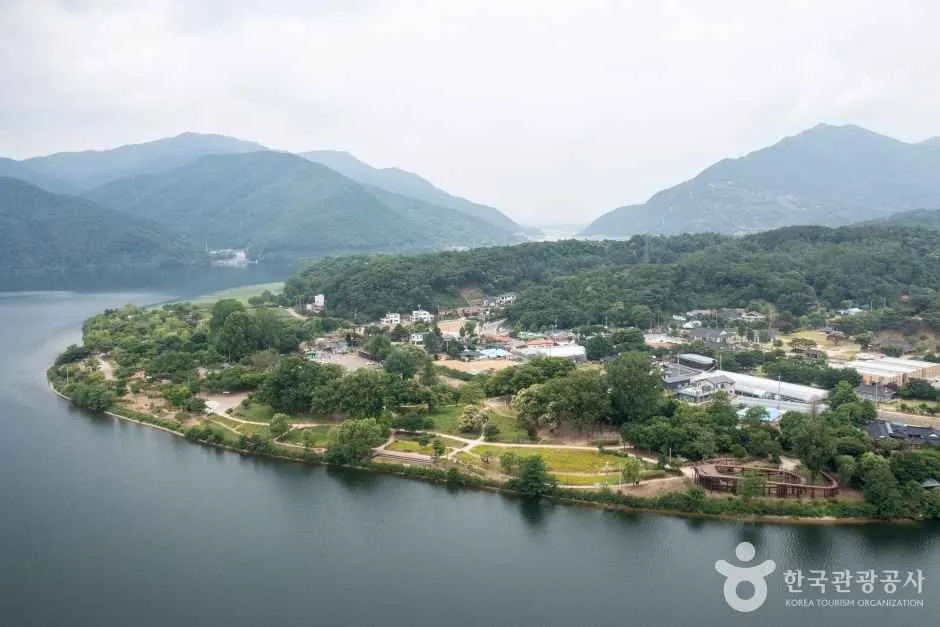 다산생태공원 팔당호길