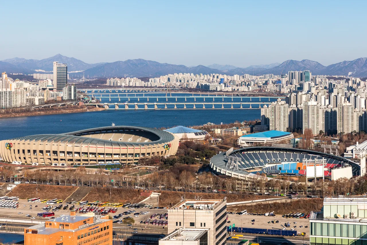 잠실주경기장 트랙·한강 코스
