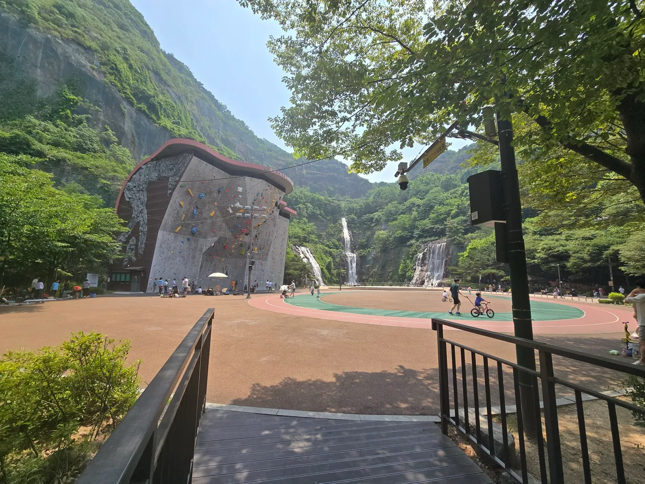 용마폭포공원 코스